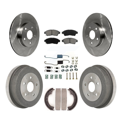 [Avant + Arrière] Kit de Disque et plaquette (semi-métallique) de frein pour 1996-2000 Toyota RAV4 K8S-102112