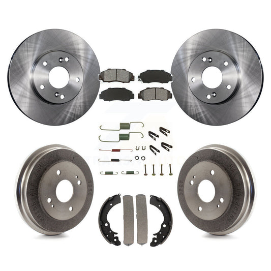 [Avant + Arrière] Kit de Disque et plaquette (semi-métallique) de frein pour Honda Accord 3.0L K8S-102118