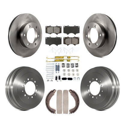 [Avant + Arrière] Kit de Disque et plaquette (semi-métallique) de frein pour 2004-2006 Toyota Tundra K8S-102130