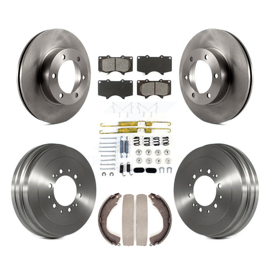 [Avant + Arrière] Kit de Disque et plaquette (semi-métallique) de frein pour 2004-2006 Toyota Tundra K8S-102130