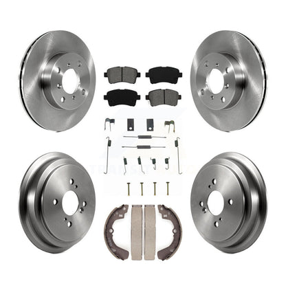 [Avant + Arrière] Kit de Disque et plaquette (semi-métallique) de frein pour 2002-2005 Suzuki Aerio K8S-102139