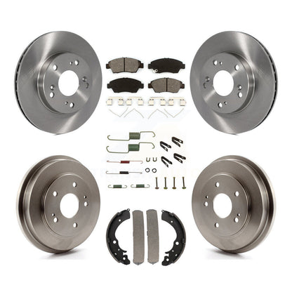 [Avant + Arrière] Kit de Disque et plaquette (semi-métallique) de frein pour 2006-2008 Honda Civic Hybrid K8S-102141