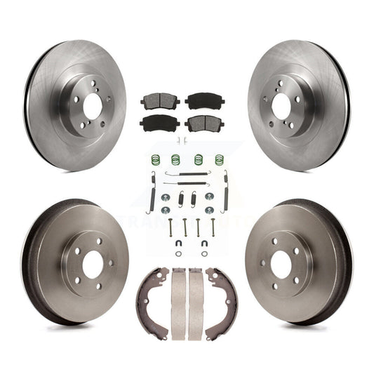 [Avant + Arrière] Kit de Disque et plaquette (semi-métallique) de frein pour Subaru Impreza WRX K8S-102150