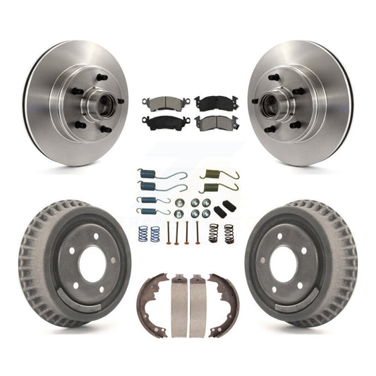 [Avant + Arrière] Kit de Disque et plaquette (semi-métallique) de frein pour Chevrolet Astro GMC Safari K8S-102179