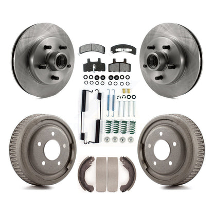[Avant + Arrière] Kit de Disque et plaquette (semi-métallique) de frein pour GMC Yukon avec 10" Diameter K8S-102181