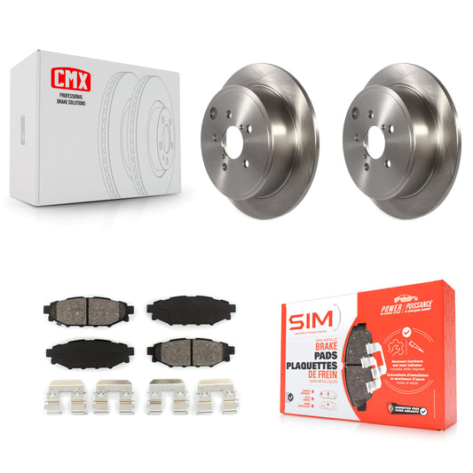 [Arrière] Kit de Disque et plaquette (semi-métallique) de frein pour Subaru WRX K8S-102259