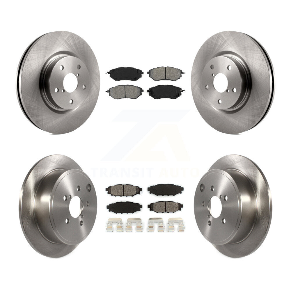 [Avant + Arrière] Kit de Disque et plaquette (semi-métallique) de frein pour Subaru WRX K8S-102263