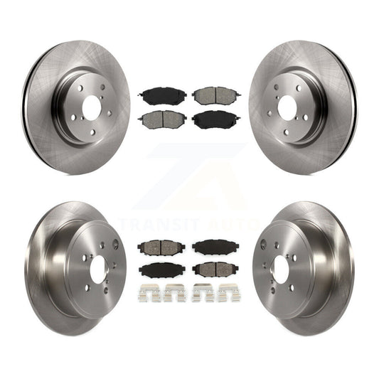 [Avant + Arrière] Kit de Disque et plaquette (semi-métallique) de frein pour Subaru WRX K8S-102263