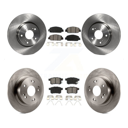 [Avant + Arrière] Kit de Disque et plaquette (semi-métallique) de frein pour Honda Accord K8S-102265