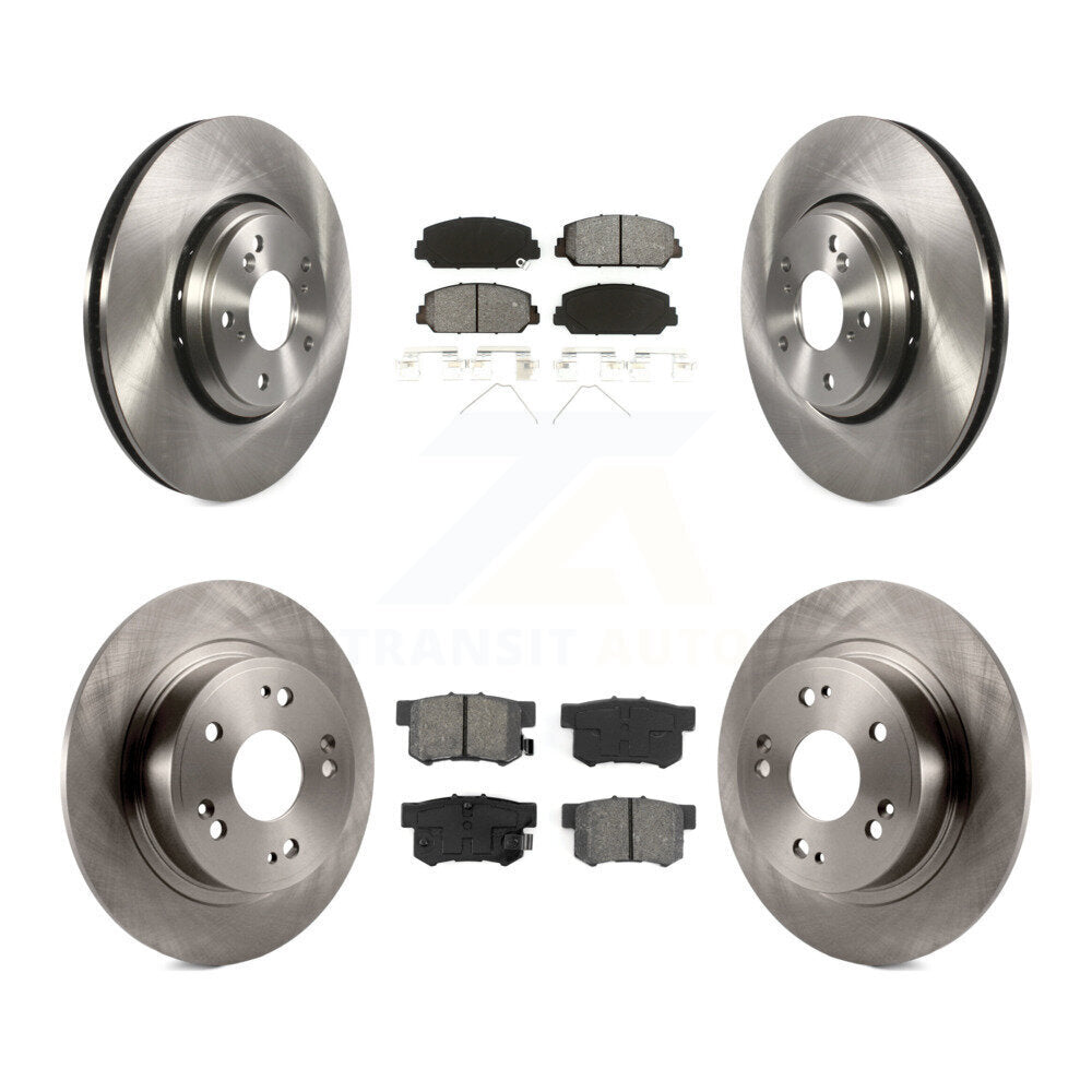 [Avant + Arrière] Kit de Disque et plaquette (semi-métallique) de frein pour 2017-2022 Acura ILX K8S-102268