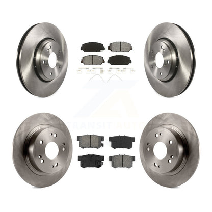 [Avant + Arrière] Kit de Disque et plaquette (semi-métallique) de frein pour 2017-2022 Acura ILX K8S-102268