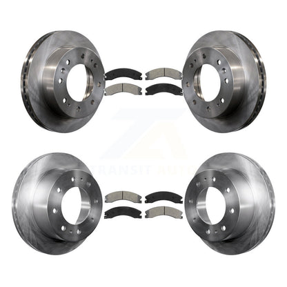[Avant + Arrière] Kit de Disque et plaquette (semi-métallique) de frein pour Chevrolet Silverado 2500 HD GMC Sierra 3500 Suburban K8S-102276