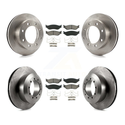 [Avant + Arrière] Kit de Disque et plaquette (semi-métallique) de frein pour Ford F-450 Super Duty F-550 K8S-102280