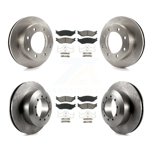 [Avant + Arrière] Kit de Disque et plaquette (semi-métallique) de frein pour Ford F-450 Super Duty F-550 K8S-102280