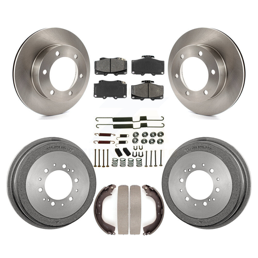 [Avant + Arrière] Kit de Disque et plaquette (semi-métallique) de frein pour Toyota 4Runner K8S-102359