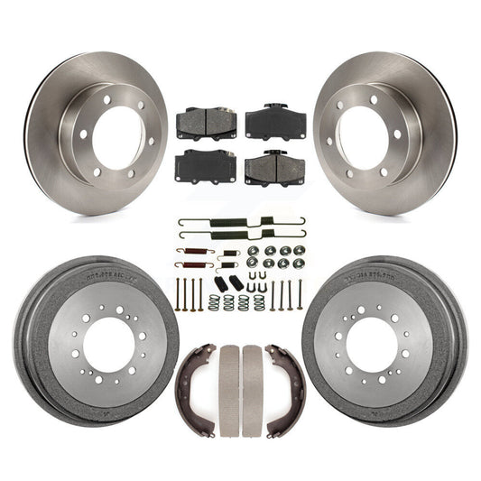 [Avant + Arrière] Kit de Disque et plaquette (semi-métallique) de frein pour Toyota 4Runner K8S-102359