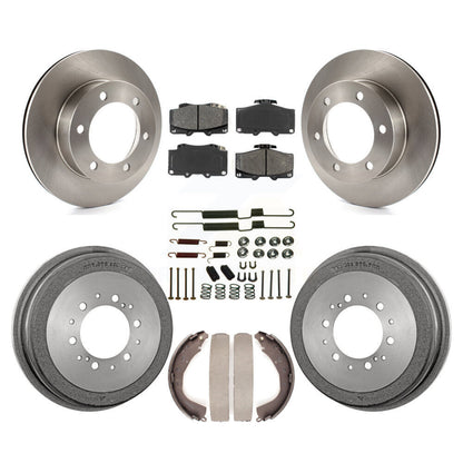 [Avant + Arrière] Kit de Disque et plaquette (semi-métallique) de frein pour 2001 Toyota 4Runner avec 15" Factory Wheels K8S-102360