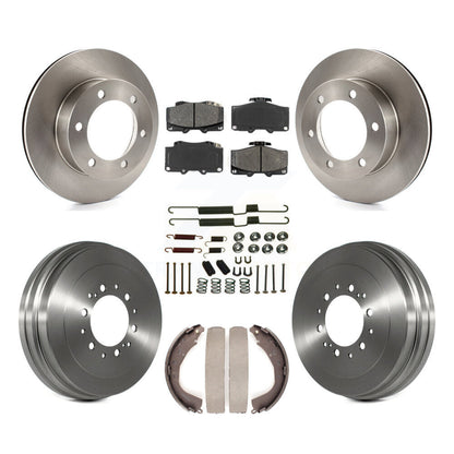 [Avant + Arrière] Kit de Disque et plaquette (semi-métallique) de frein pour 2002 Toyota 4Runner avec 15" Factory Wheels K8S-102362