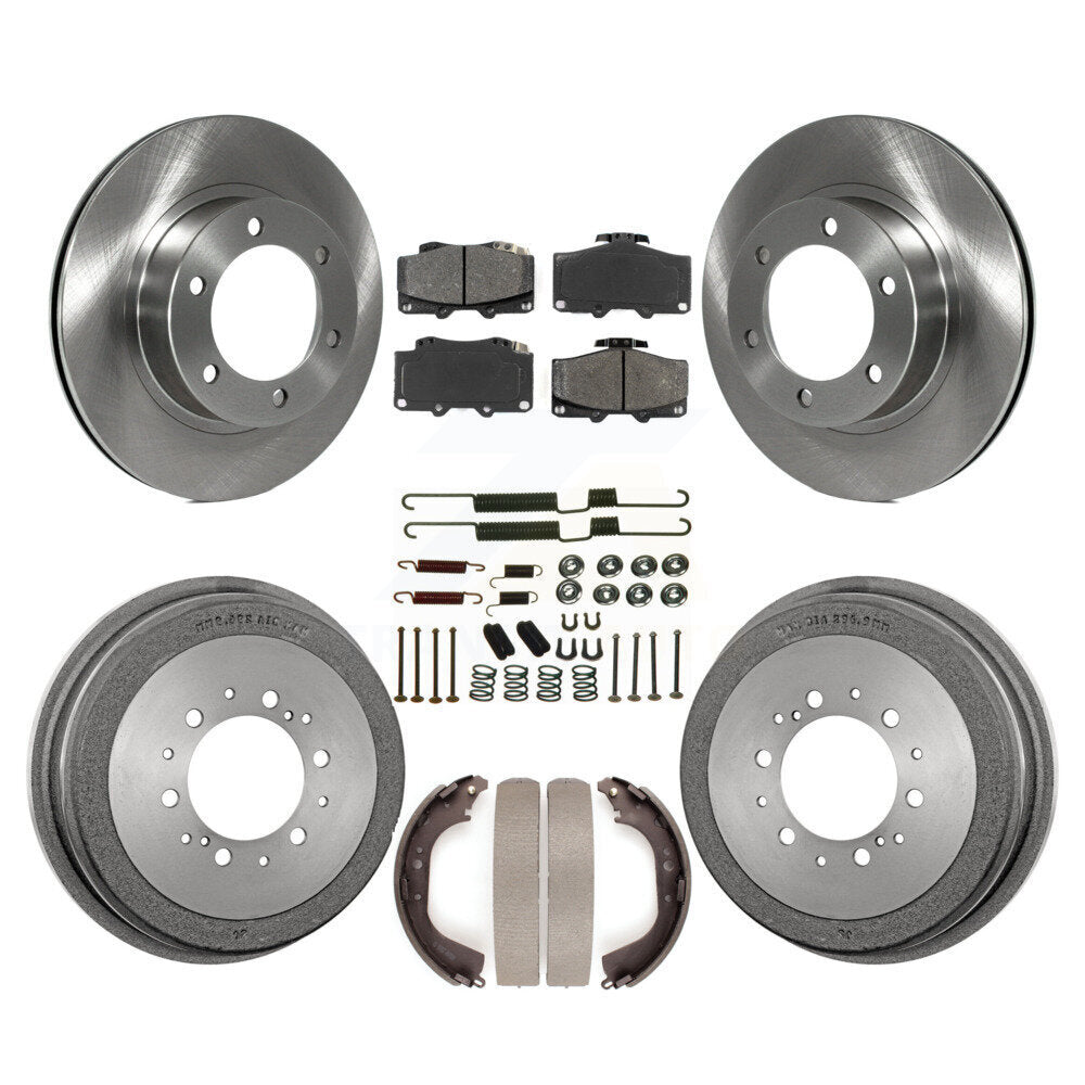 [Avant + Arrière] Kit de Disque et plaquette (semi-métallique) de frein pour Toyota 4Runner K8S-102365