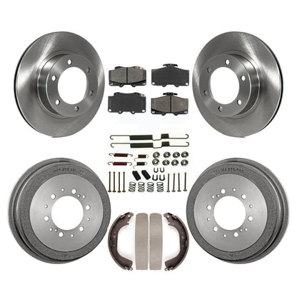 [Avant + Arrière] Kit de Disque et plaquette (semi-métallique) de frein pour Toyota 4Runner K8S-102365