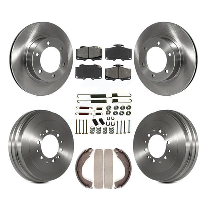 [Avant + Arrière] Kit de Disque et plaquette (semi-métallique) de frein pour 2002 Toyota 4Runner avec 16" Factory Wheels K8S-102367