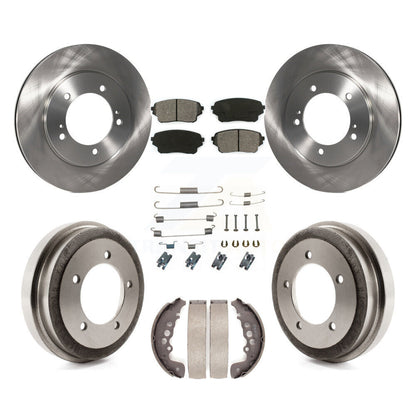 [Avant + Arrière] Kit de Disque et plaquette (semi-métallique) de frein pour 2004 Suzuki Grand Vitara From Chassis VIN #44103257 K8S-102379