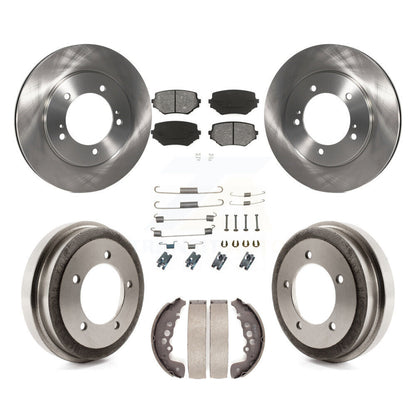 [Avant + Arrière] Kit de Disque et plaquette (semi-métallique) de frein pour Suzuki Grand Vitara K8S-102380
