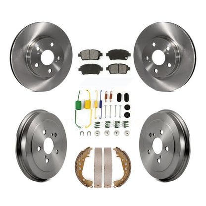 [Avant + Arrière] Kit de Disque et plaquette (semi-métallique) de frein pour 2008 Toyota Prius K8S-102392