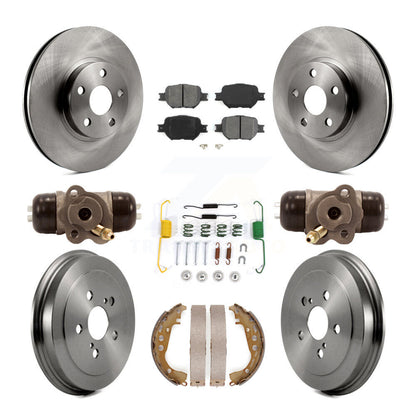 [Avant + Arrière] Kit de Disque et plaquette (semi-métallique) de frein pour 2003-2005 Toyota Celica K8S-102448