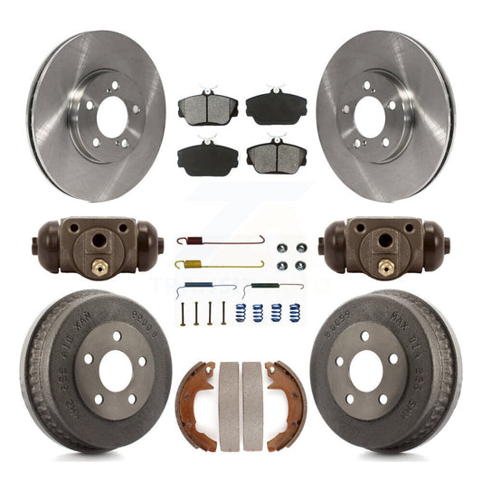 [Avant + Arrière] Kit de Disque et plaquette (semi-métallique) de frein pour Ford Taurus Mercury Sable K8S-102503
