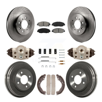 [Avant + Arrière] Kit de Disque et plaquette (semi-métallique) de frein pour Honda Insight K8S-102538