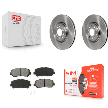 [Avant] Kit de Disque et plaquette (semi-métallique) de frein pour Jeep Cherokee Chrysler 200 K8S-102578