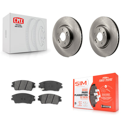 [Avant] Kit de Disque et plaquette (semi-métallique) de frein pour 2017-2021 Kia Sportage Turbocharged K8S-102581