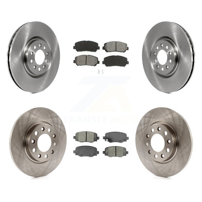 [Avant + Arrière] Kit de Disque et plaquette (semi-métallique) de frein pour Jeep Cherokee Chrysler 200 K8S-102679