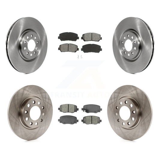[Avant + Arrière] Kit de Disque et plaquette (semi-métallique) de frein pour Jeep Cherokee Chrysler 200 K8S-102679