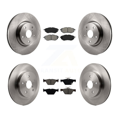 [Avant + Arrière] Kit de Disque et plaquette (semi-métallique) de frein pour Subaru Outback Legacy WRX K8S-102683