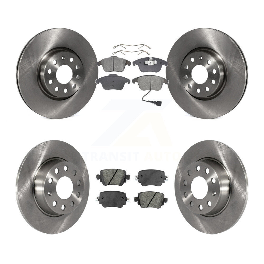 [Avant + Arrière] Kit de Disque et plaquette (semi-métallique) de frein pour Volkswagen Passat K8S-102684