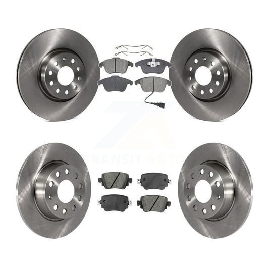 [Avant + Arrière] Kit de Disque et plaquette (semi-métallique) de frein pour Volkswagen Passat K8S-102684