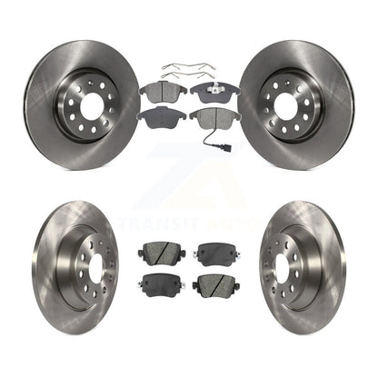 [Avant + Arrière] Kit de Disque et plaquette (semi-métallique) de frein pour 2016-2018 Audi Q3 Quattro K8S-102685