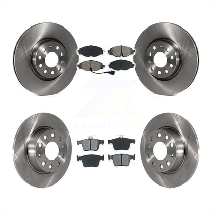 [Avant + Arrière] Kit de Disque et plaquette (semi-métallique) de frein pour Audi A3 Quattro Sportback e-tron Volkswagen Taos K8S-102687 par Transit Auto