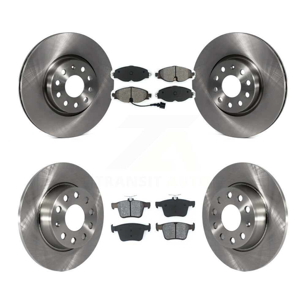[Avant + Arrière] Kit de Disque et plaquette (semi-métallique) de frein pour Audi A3 Quattro Sportback e-tron Volkswagen Taos K8S-102687