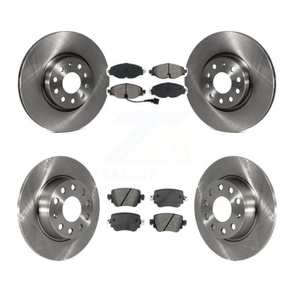 [Avant + Arrière] Kit de Disque et plaquette (semi-métallique) de frein pour Volkswagen GTI Golf Alltrack Passat K8S-102688