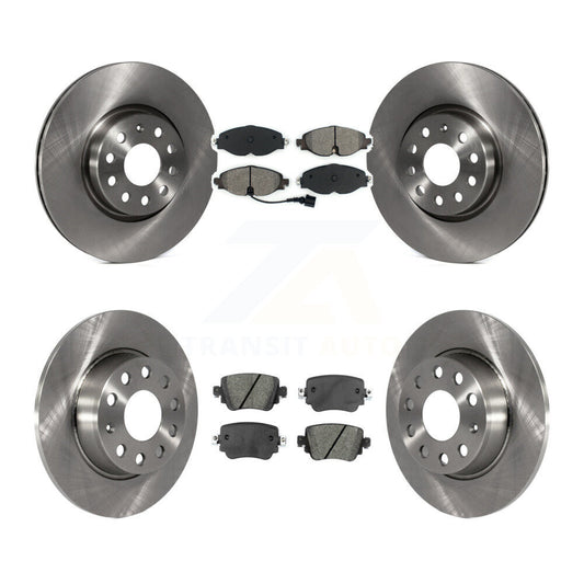 [Avant + Arrière] Kit de Disque et plaquette (semi-métallique) de frein pour Volkswagen GTI Golf Alltrack Passat K8S-102688