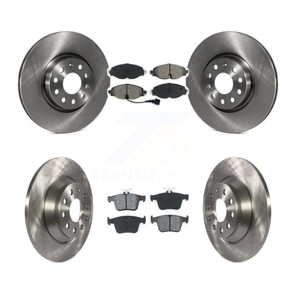 [Avant + Arrière] Kit de Disque et plaquette (semi-métallique) de frein pour Audi TT Quattro K8S-102689