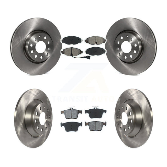 [Avant + Arrière] Kit de Disque et plaquette (semi-métallique) de frein pour Audi TT Quattro K8S-102689