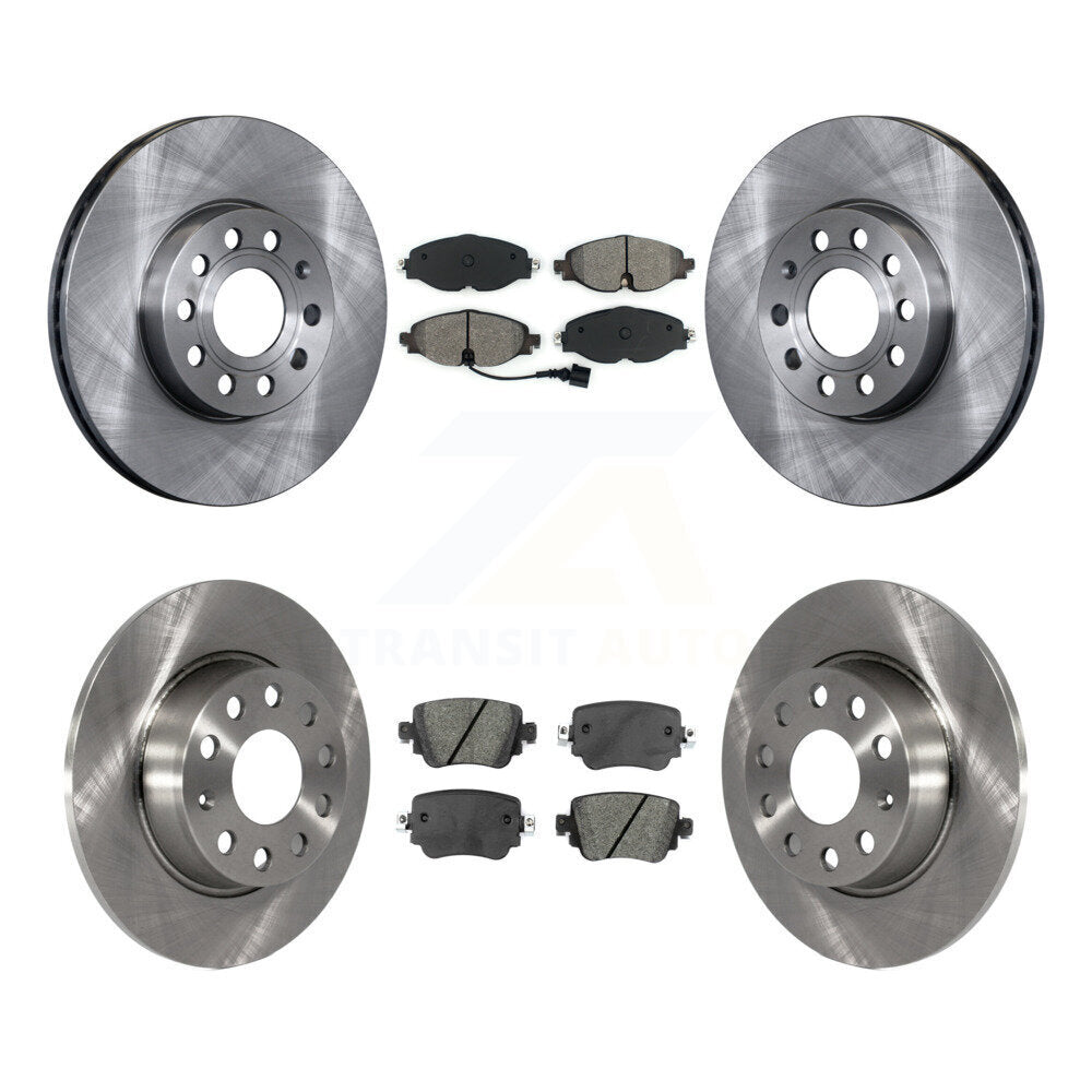 [Avant + Arrière] Kit de Disque et plaquette (semi-métallique) de frein pour Volkswagen Golf SportWagen K8S-102691