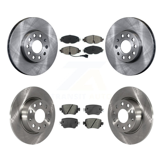 [Avant + Arrière] Kit de Disque et plaquette (semi-métallique) de frein pour Volkswagen Golf SportWagen K8S-102691