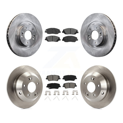 [Avant + Arrière] Kit de Disque et plaquette (semi-métallique) de frein pour Hyundai Santa Fe XL K8S-102703
