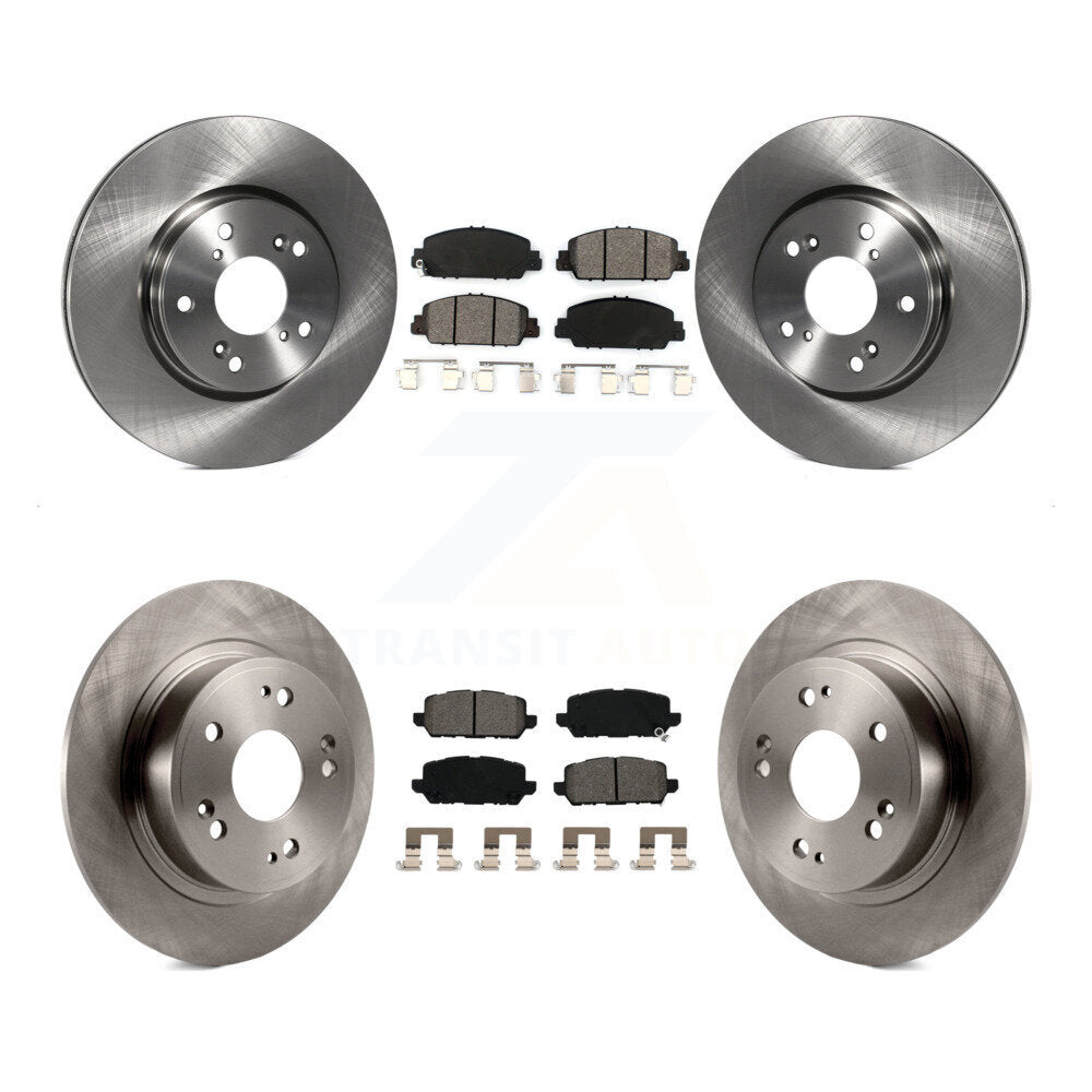 [Avant + Arrière] Kit de Disque et plaquette (semi-métallique) de frein pour 2016-2022 Honda HR-V K8S-102705