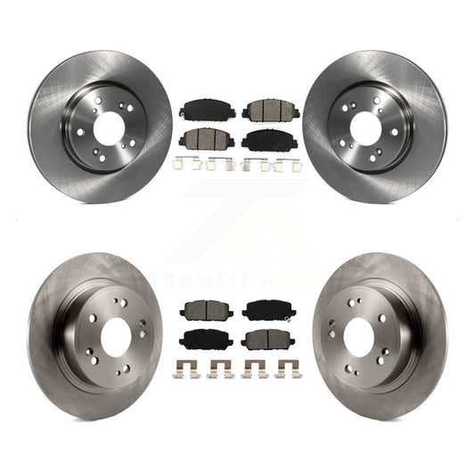 [Avant + Arrière] Kit de Disque et plaquette (semi-métallique) de frein pour 2016-2022 Honda HR-V K8S-102705